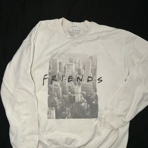 Friends crue neck sweatshirt